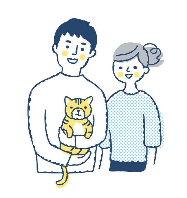 猫のイラスト